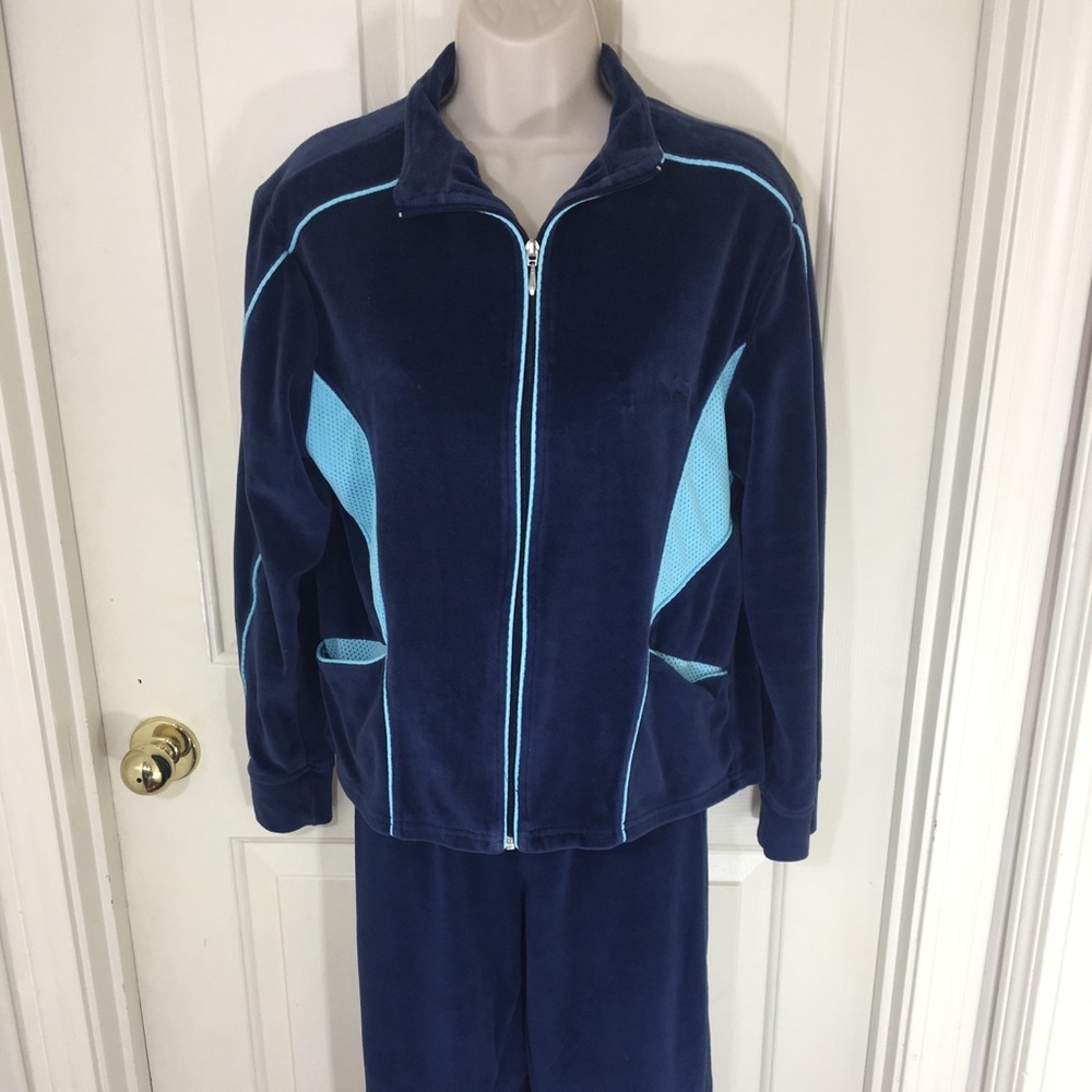 Blue Jogging Suit-M